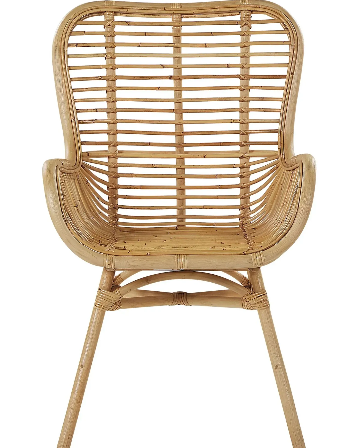 Sedia da pranzo TOGO Rattan Naturale