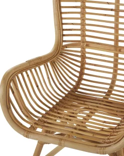 Sedia da pranzo TOGO Rattan Naturale