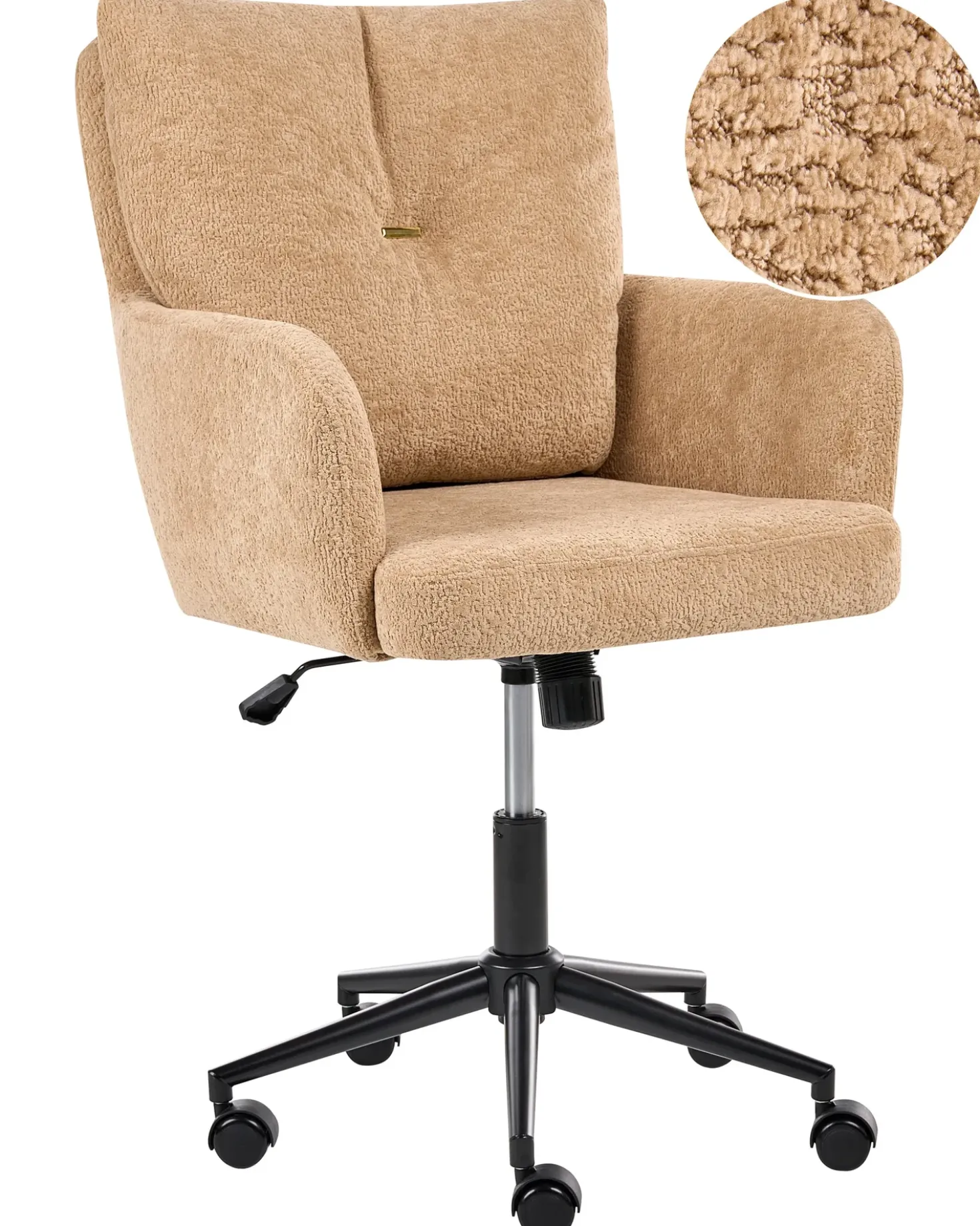 Sedia da scrivania ALPINE Tessuto Beige
