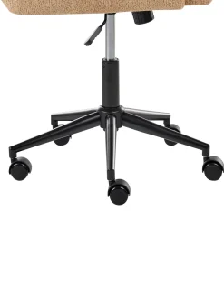 Sedia da scrivania ALPINE Tessuto Beige