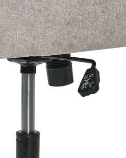 Sedia da scrivania ALPINE Finta pelliccia Grigio