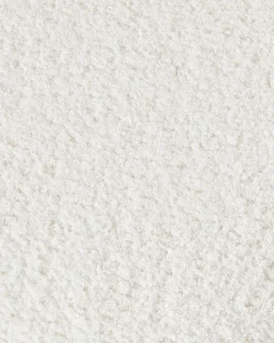 Sedia da scrivania ANNABELLE Bouclé Bianco