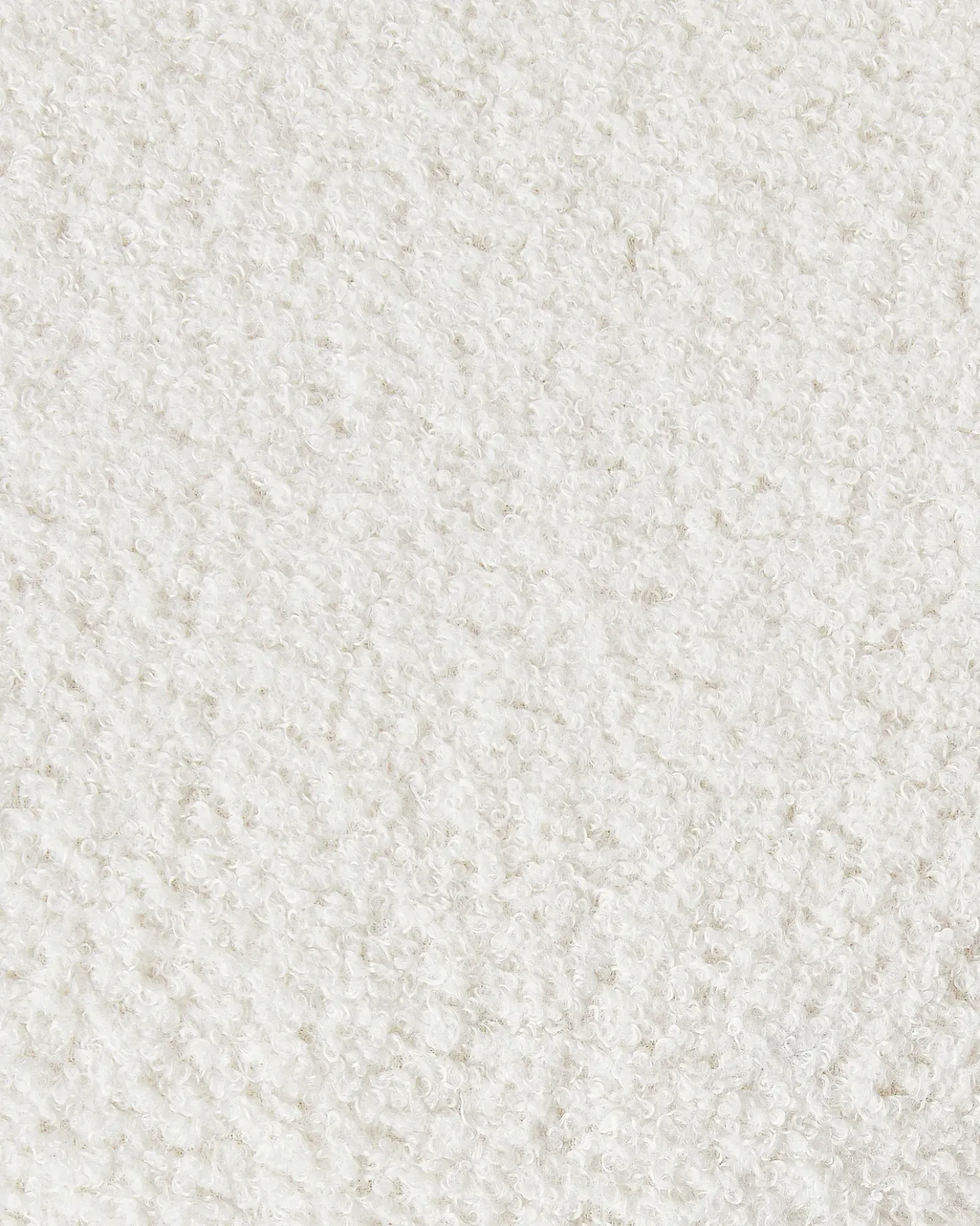 Sedia da scrivania ANNABELLE Bouclé Bianco