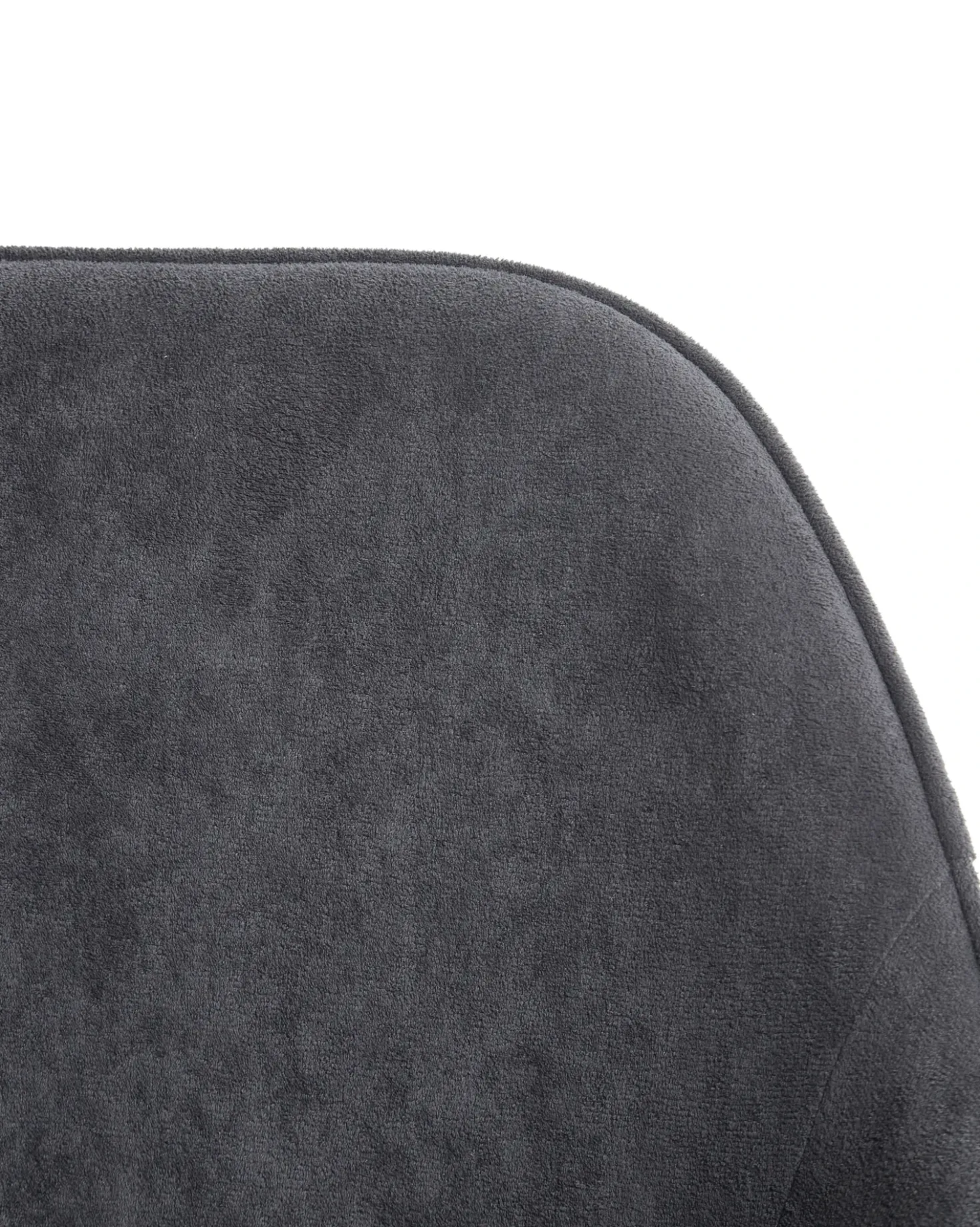 Sedia da scrivania BARDSDALE Velluto Grigio scuro