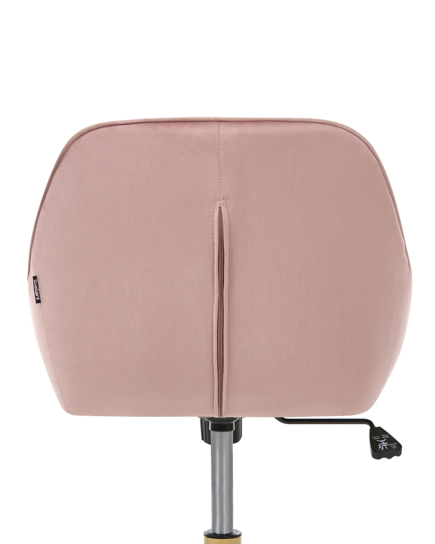 Sedia da scrivania BARDSDALE Velluto Rosa