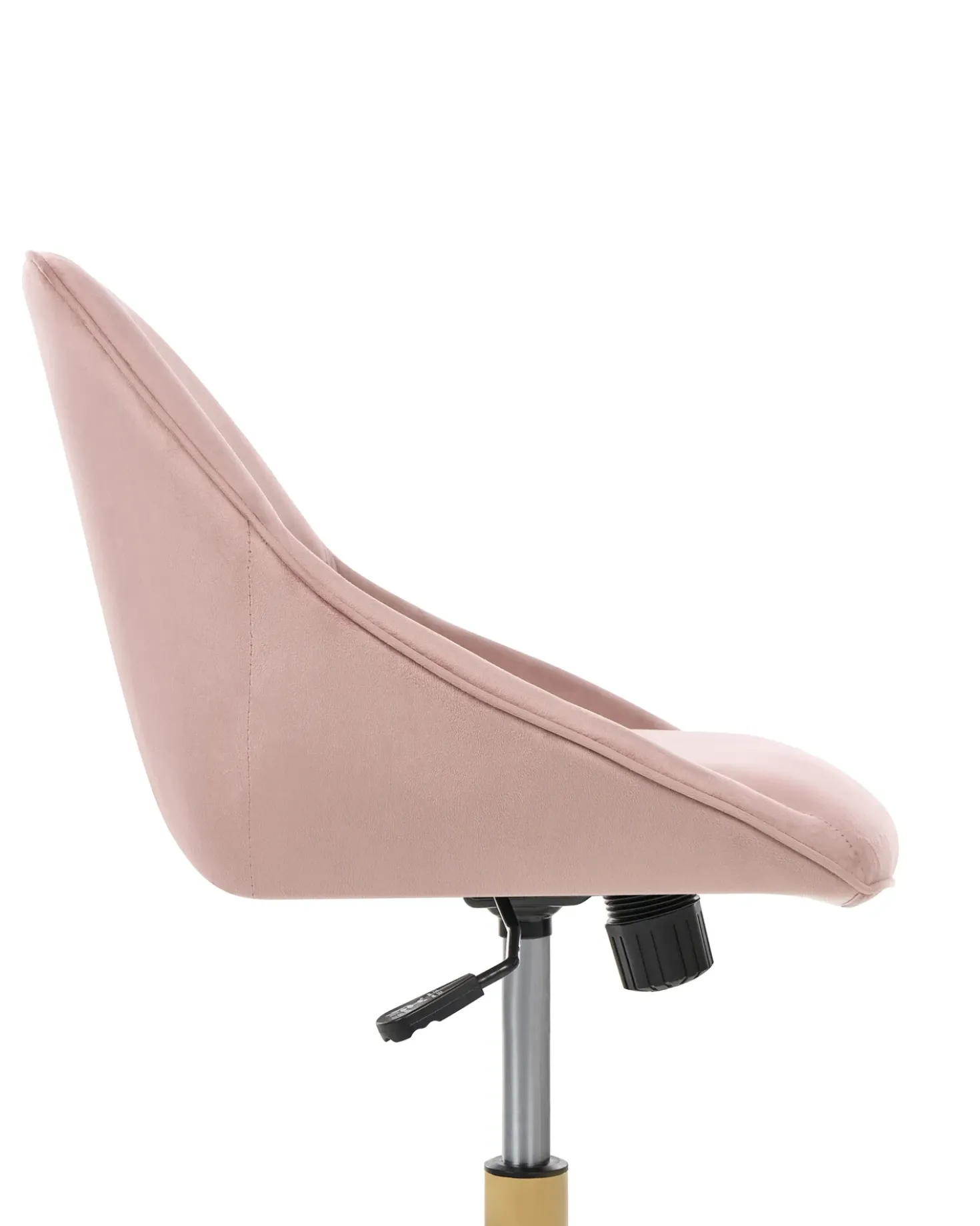 Sedia da scrivania BARDSDALE Velluto Rosa