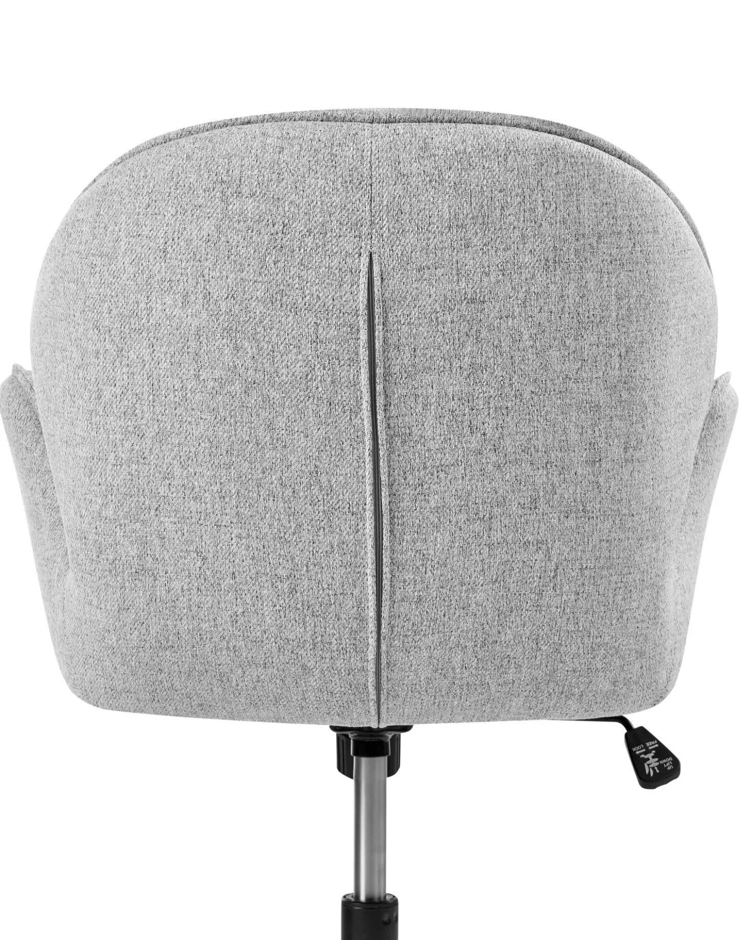 Sedia da scrivania BELMAR Tessuto Grigio