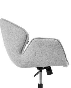 Sedia da scrivania BELMAR Tessuto Grigio
