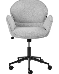 Sedia da scrivania BELMAR Tessuto Grigio