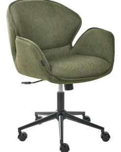 Sedia da scrivania BELMAR Tessuto Verde