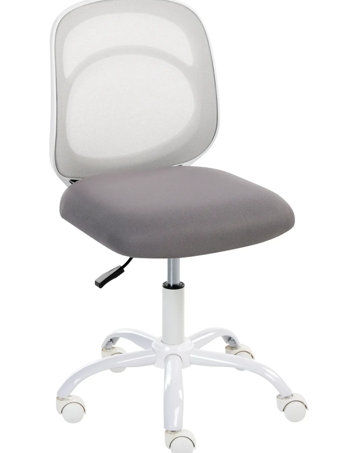Sedia da scrivania BLISSFUL Tessuto Grigio