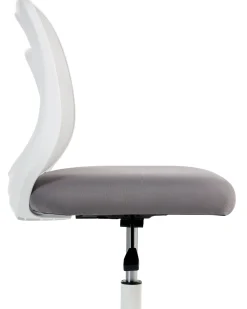 Sedia da scrivania BLISSFUL Tessuto Grigio