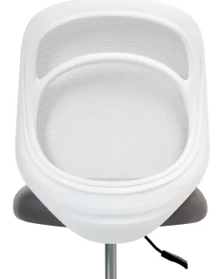 Sedia da scrivania BLISSFUL Tessuto Grigio