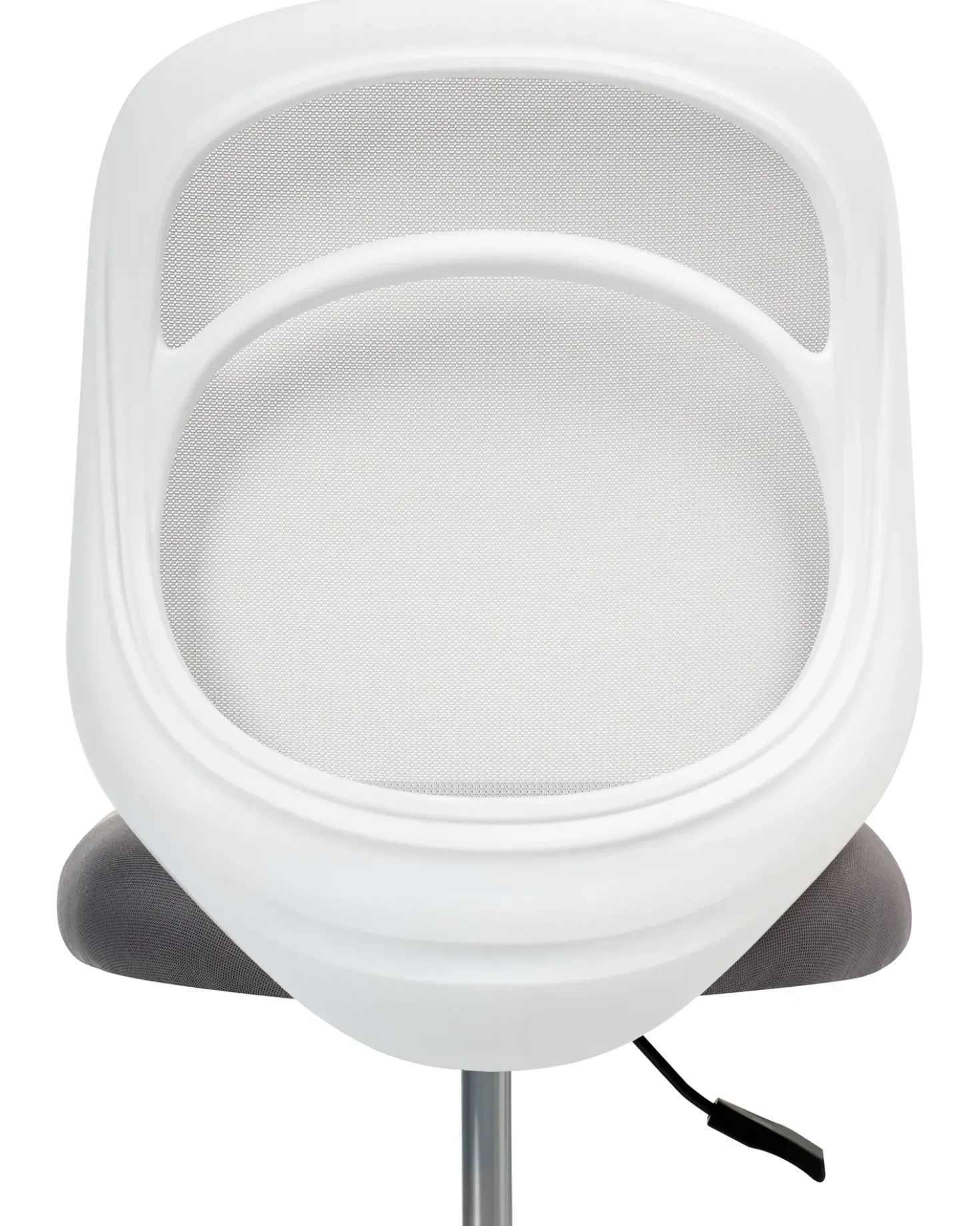 Sedia da scrivania BLISSFUL Tessuto Grigio