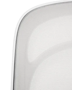 Sedia da scrivania BLISSFUL Tessuto Grigio