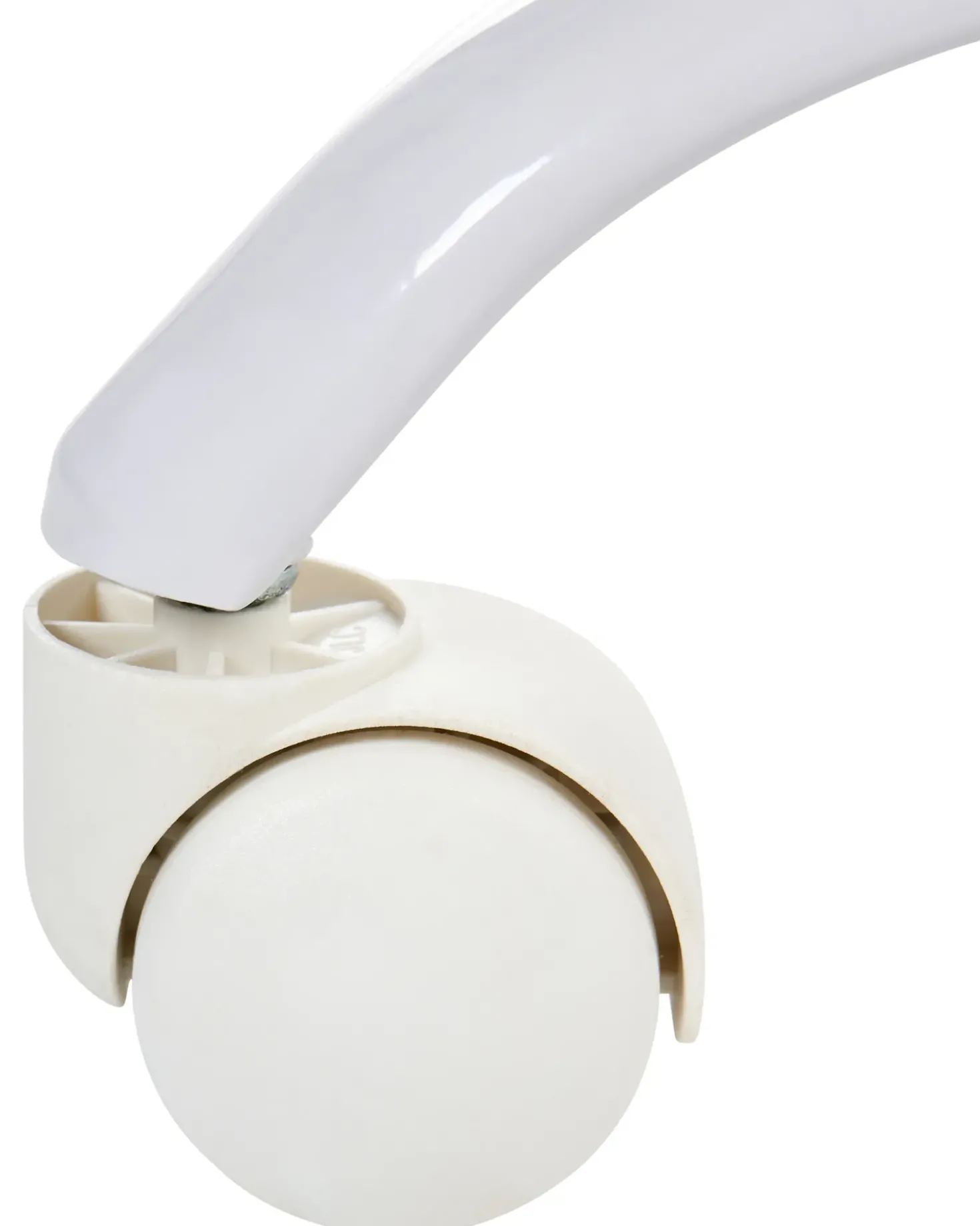 Sedia da scrivania BLISSFUL Tessuto Grigio chiaro