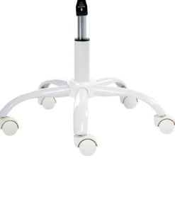 Sedia da scrivania BLISSFUL Tessuto Grigio chiaro