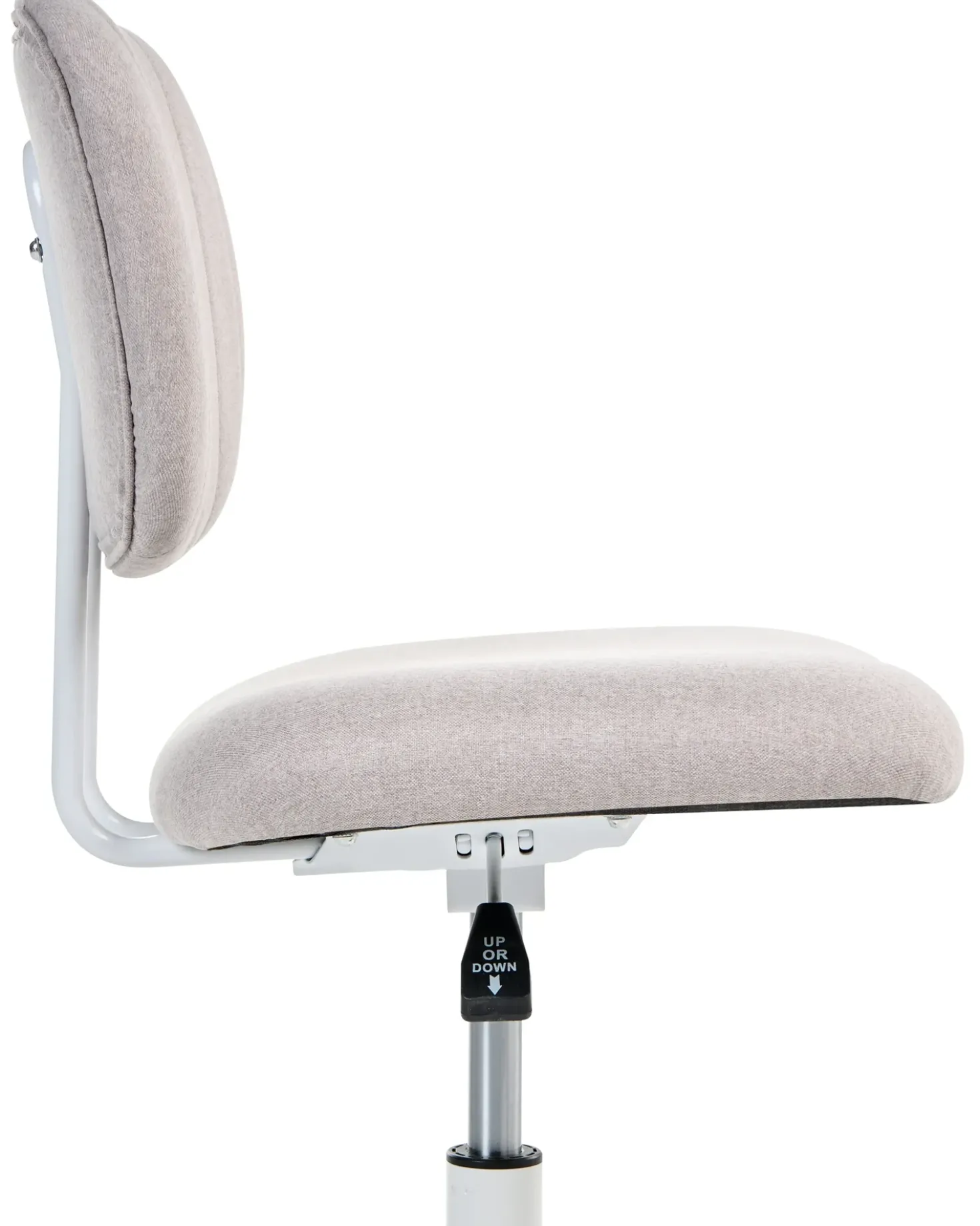 Sedia da scrivania BUBBLY Tessuto Beige chiaro