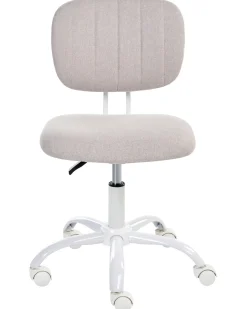 Sedia da scrivania BUBBLY Tessuto Beige chiaro