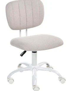 Sedia da scrivania BUBBLY Tessuto Beige chiaro