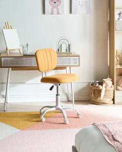 Sedia da scrivania BUBBLY Tessuto Arancione