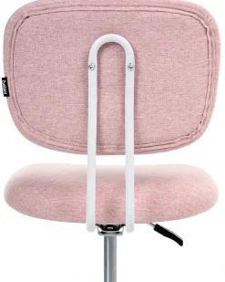 Sedia da scrivania BUBBLY Tessuto Rosa