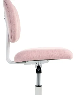 Sedia da scrivania BUBBLY Tessuto Rosa