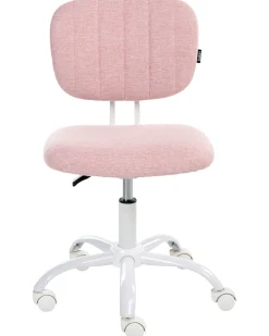 Sedia da scrivania BUBBLY Tessuto Rosa