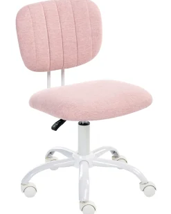 Sedia da scrivania BUBBLY Tessuto Rosa