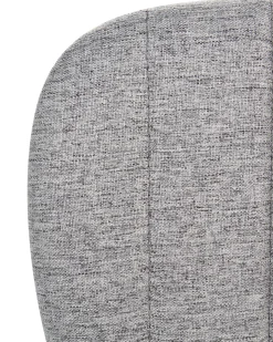 Sedia da scrivania BUBBLY Tessuto Grigio chiaro