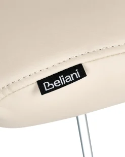 Sedia da scrivania CANDOR Pelle sintetica Bianco sporco