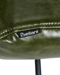 Sedia da scrivania CANDOR Pelle sintetica Verde scuro