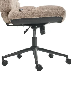 Sedia da scrivania CATLIN Bouclé Beige