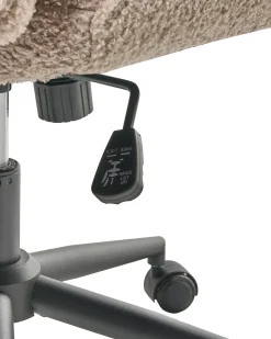Sedia da scrivania CATLIN Bouclé Beige