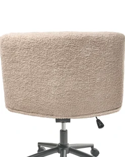 Sedia da scrivania CATLIN Bouclé Beige