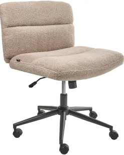 Sedia da scrivania CATLIN Bouclé Beige