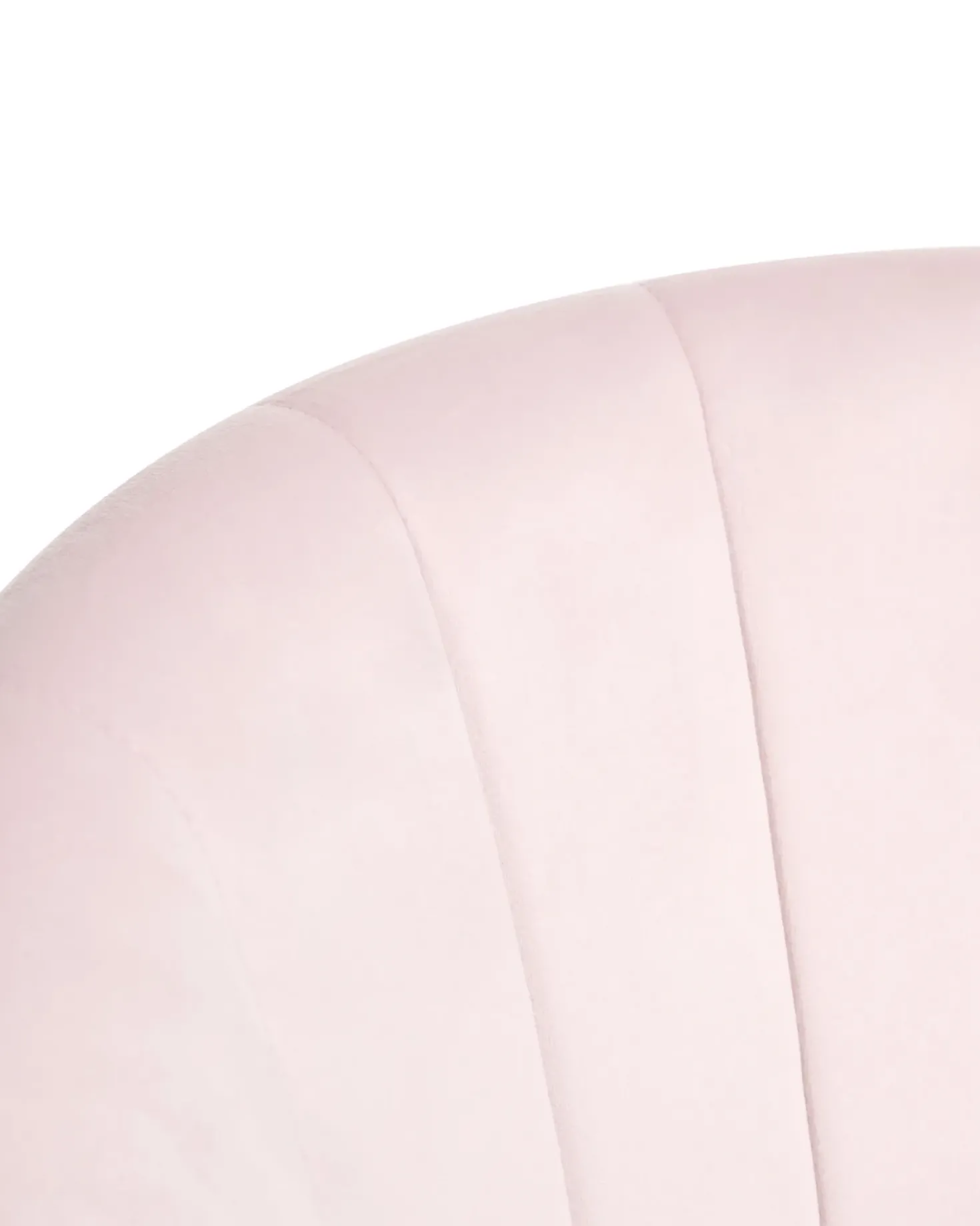 Sedia da scrivania CHEERFUL Velluto Rosa pastello