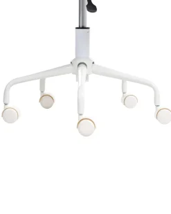 Sedia da scrivania CHEERFUL Velluto Azzurro