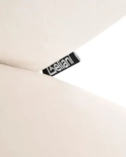 Sedia da scrivania CHEERFUL Velluto Bianco sporco
