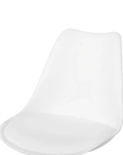 Sedia da scrivania DAKOTA Pelle sintetica Bianco