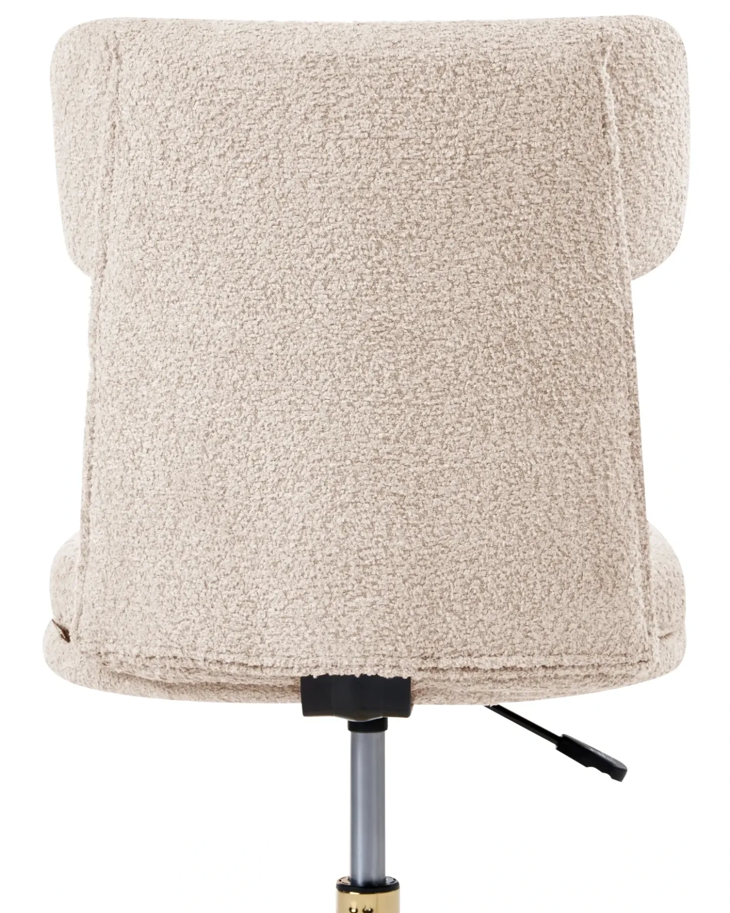 Sedia da scrivania GRANBY Bouclé Beige chiaro