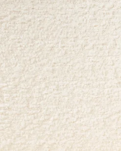 Sedia da scrivania GRANBY Bouclé Bianco sporco