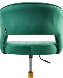 Sedia da scrivania KATONAH Velluto Verde