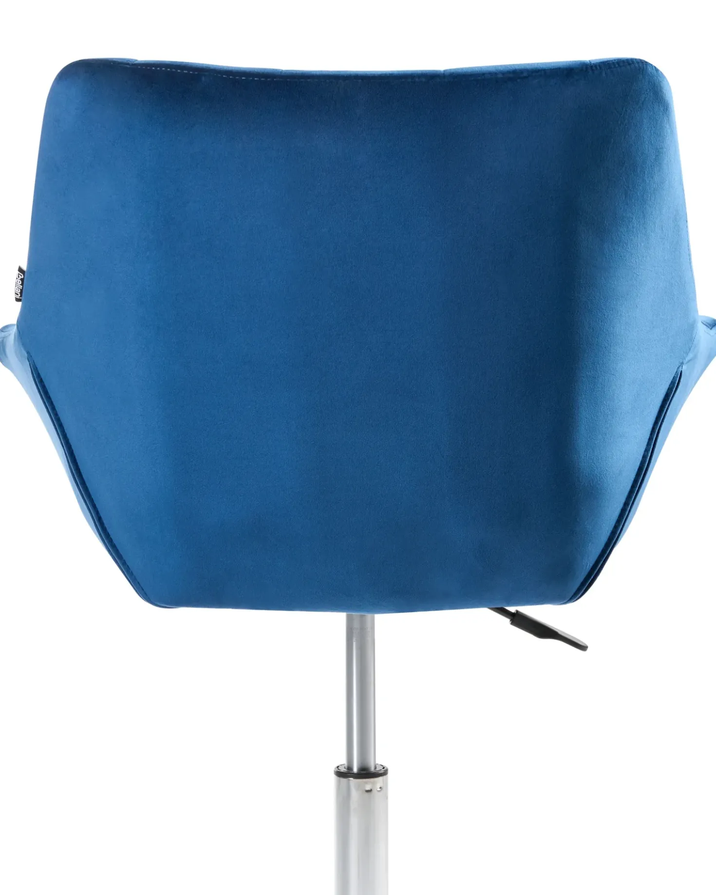 Sedia da scrivania LABELLE Velluto Blu marino