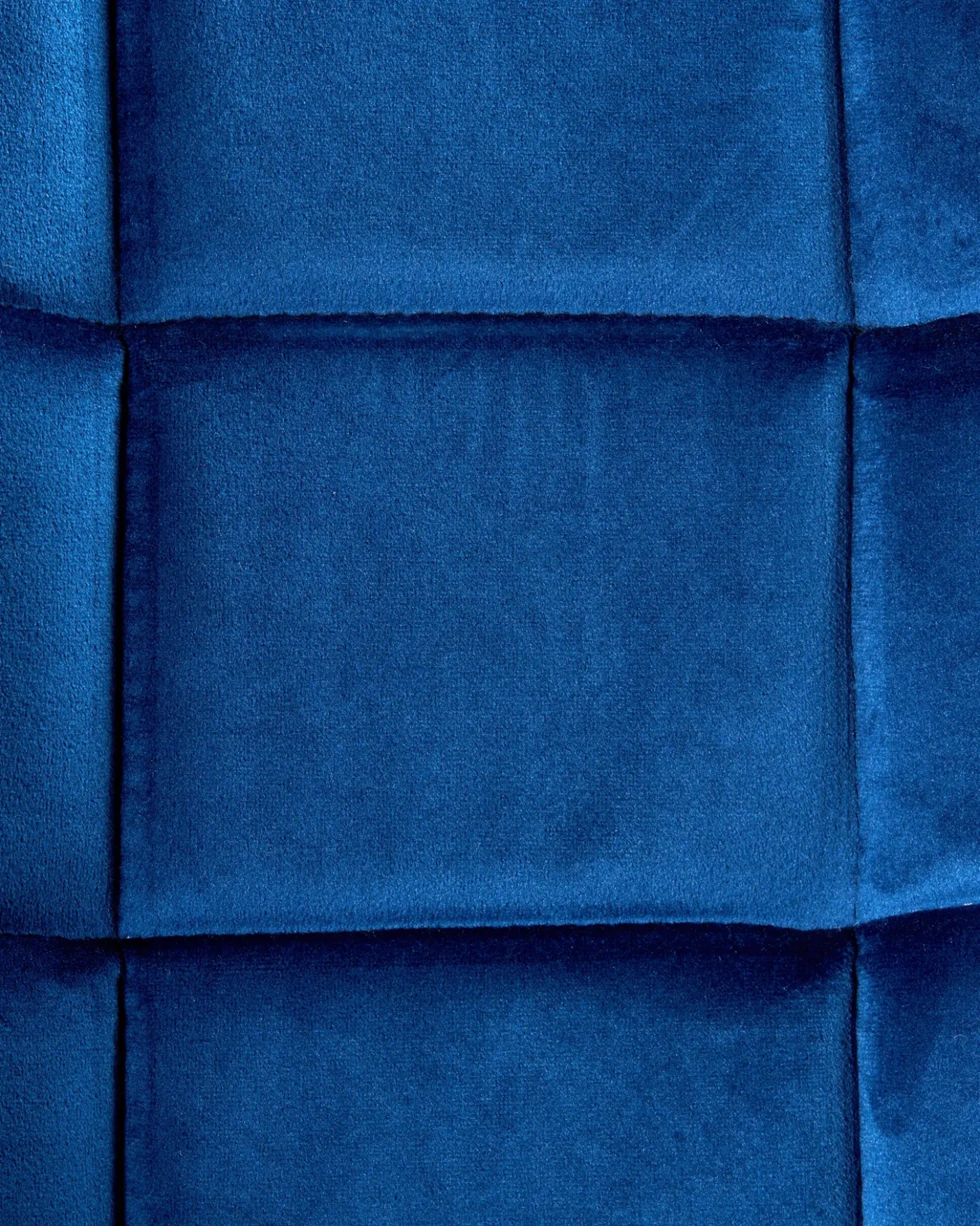 Sedia da scrivania LABELLE Velluto Blu marino