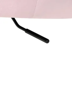 Sedia da scrivania LELORIA Velluto Rosa pastello