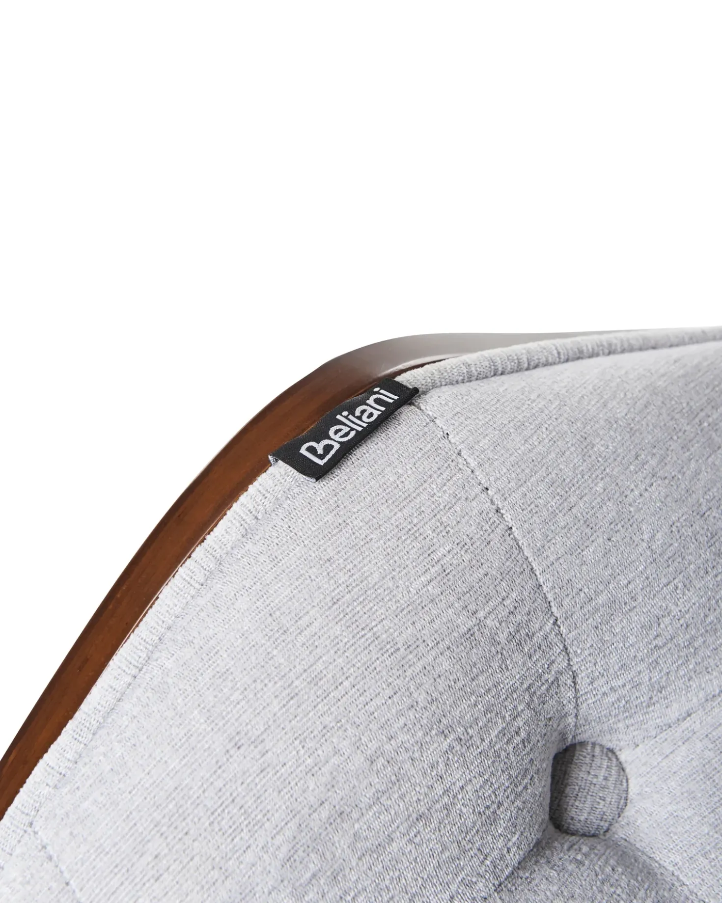 Sedia da scrivania LOMPOC Lino sintetico Grigio