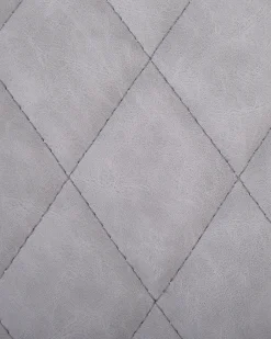 Sedia da scrivania MARIBEL Pelle sintetica Grigio chiaro