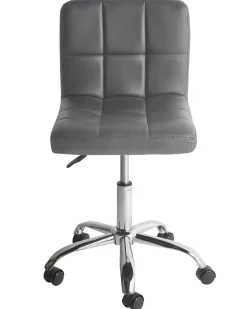 Sedia da scrivania MARION Grigio chiaro