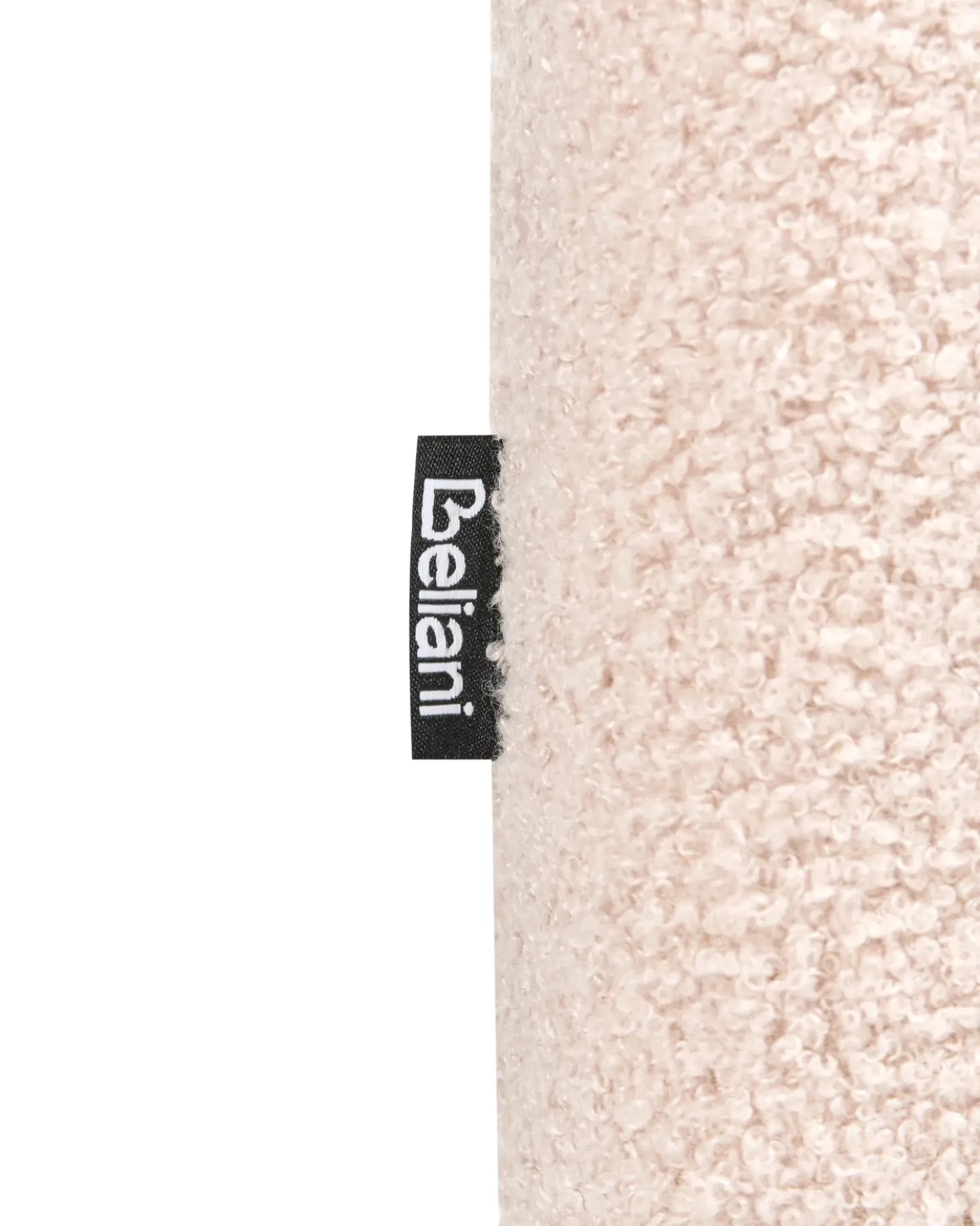 Sedia da scrivania MORAGA Bouclé Beige